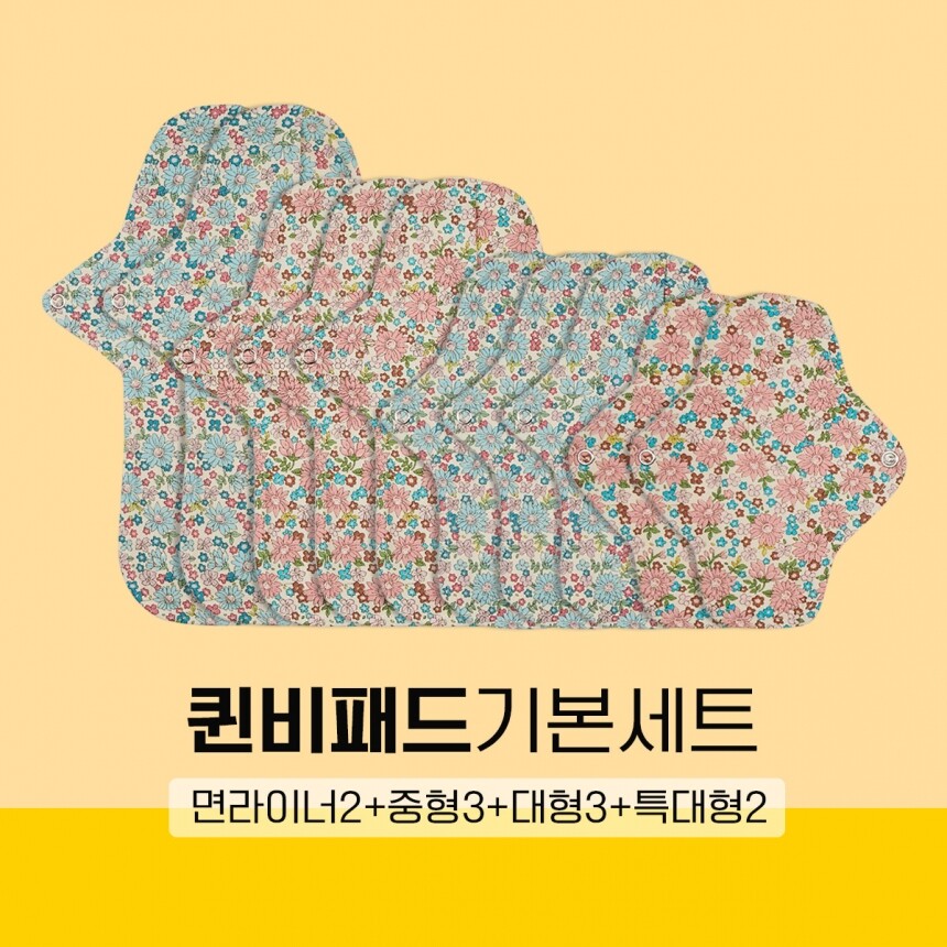 [원주] 퀸비패드 순면 생리대 (주)퀸비스토어 - 강원곳간.com
