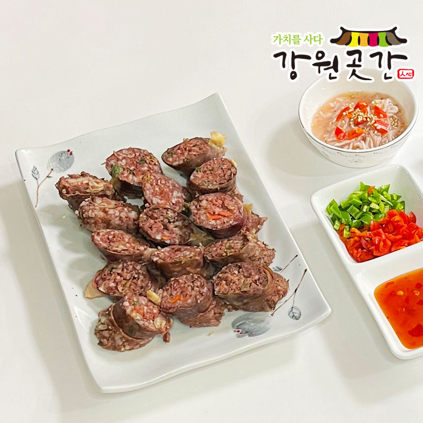 [속초]참좋은 아바이왕순대(진공팩) 1kg참좋은식품 - 강원곳간.com