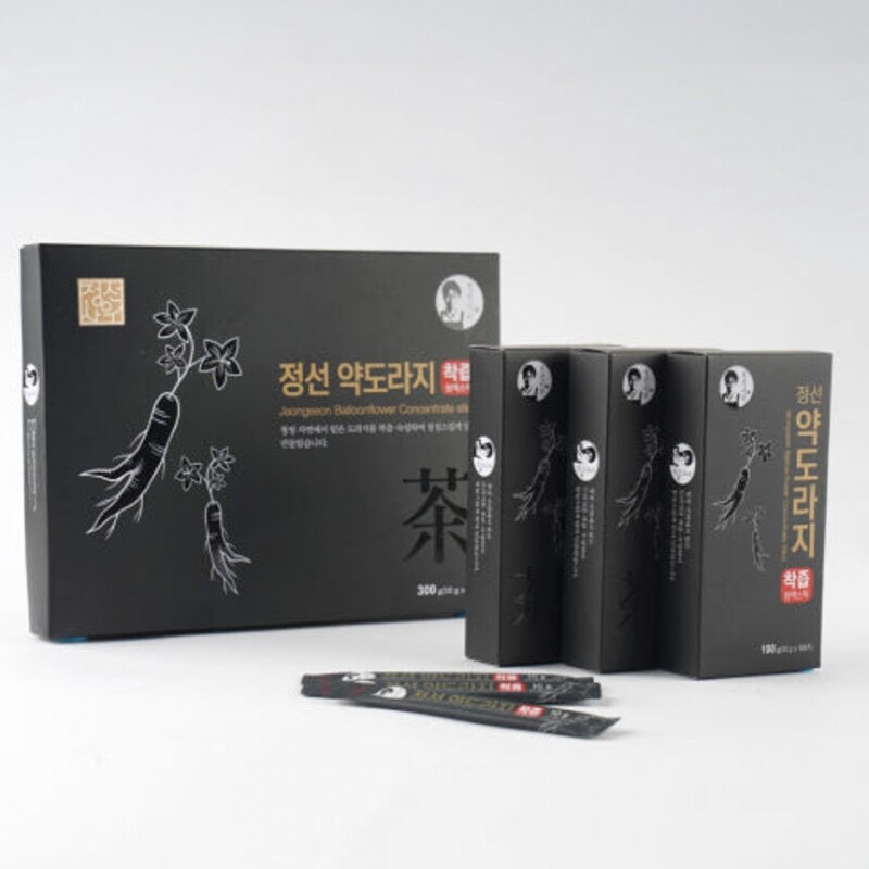 [정선] 정선3년근 농축 약도라지 스틱 선물세트 10g 총30포 - 강원곳간.com