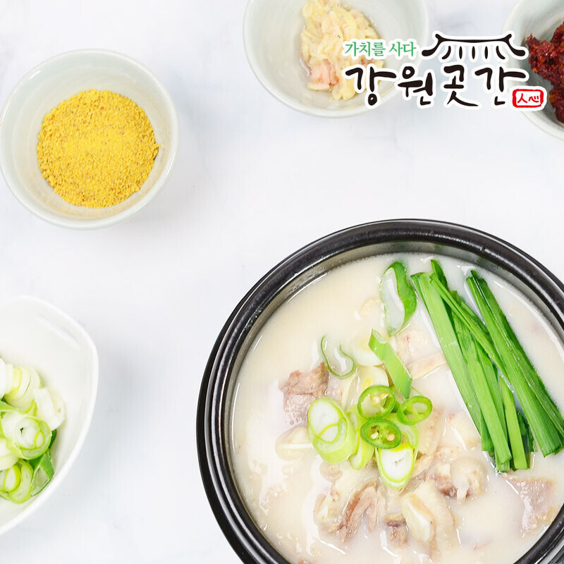강원곳간 맛성비 순대국 돼지국밥 건더기만 180g - 강원곳간.com