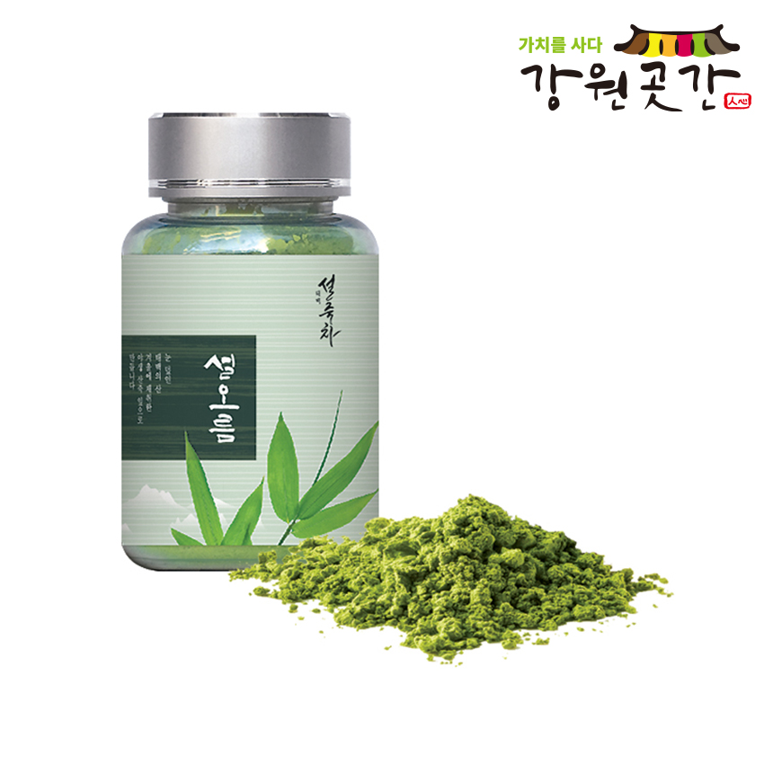 [태백]태백산죽분말 설오름 45g/100g태백산생태마을협동조합 - 강원곳간.com